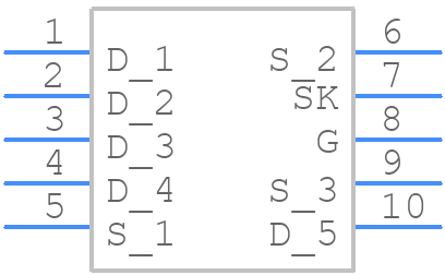 INN700DA480B - Innoscience - PCB symbol