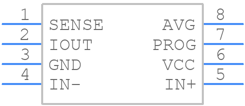 LT1620CMS8#PBF - Analog Devices - PCB symbol