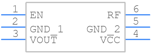 LT5534ESC6#3ERPBF - Analog Devices - PCB symbol