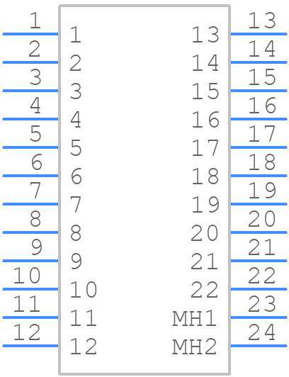 0674921822 - Molex - PCB symbol