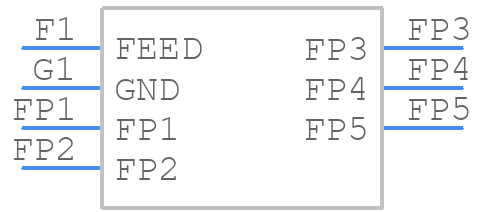 208485-0001 - Molex - PCB symbol