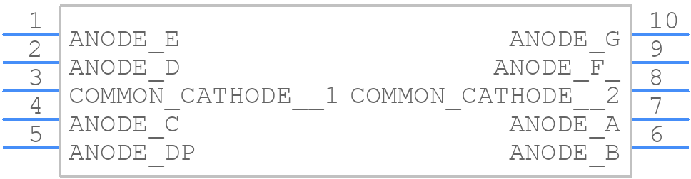 ACSC04-41SRWA-F01 - Kingbright - PCB symbol