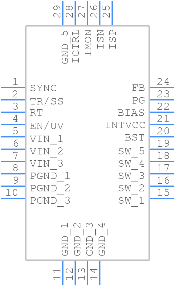 LT8613IUDE#PBF - Analog Devices - PCB symbol