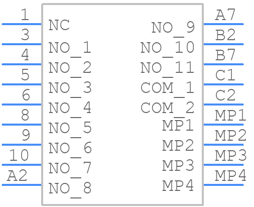 RW1106NSRT - C & K COMPONENTS - PCB symbol