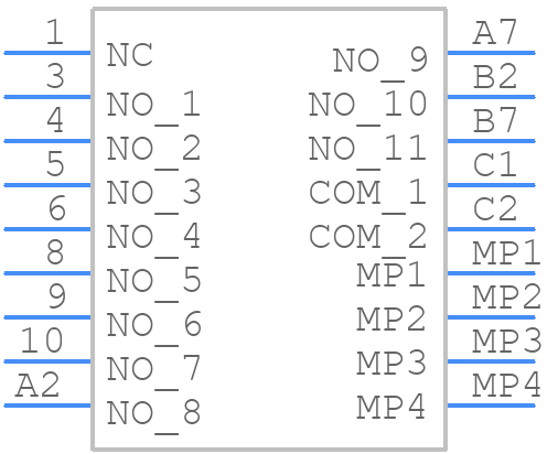 RW1106NSRT - LITTELFUSE - PCB symbol