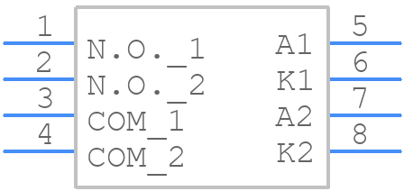B3W-9000-RHG2C - OMRON Electronics - PCB symbol
