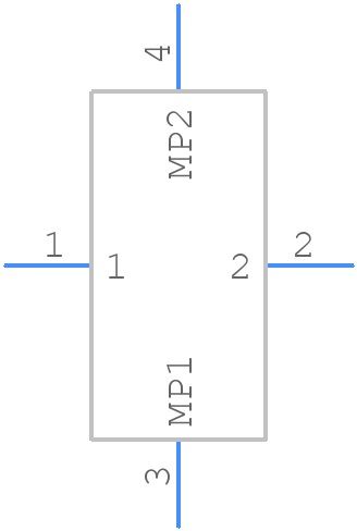 SMV-R005-1.0-PW - Isabellenhütte - PCB symbol