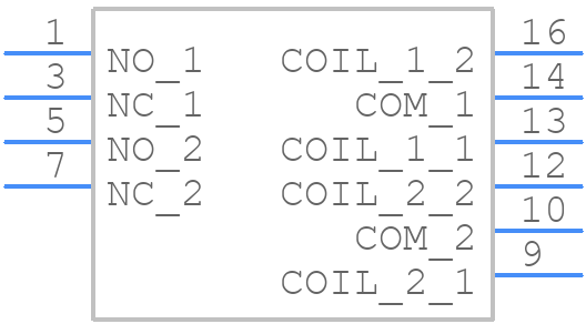 EU2-2U1-T - NEXEM - PCB symbol