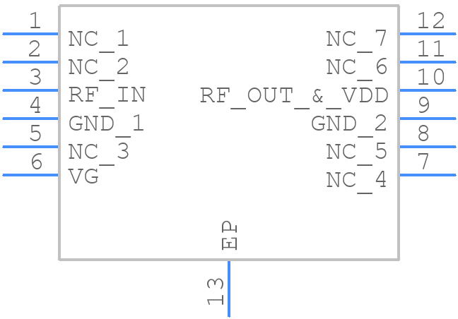 CMPA0530002S - MACOM - PCB symbol