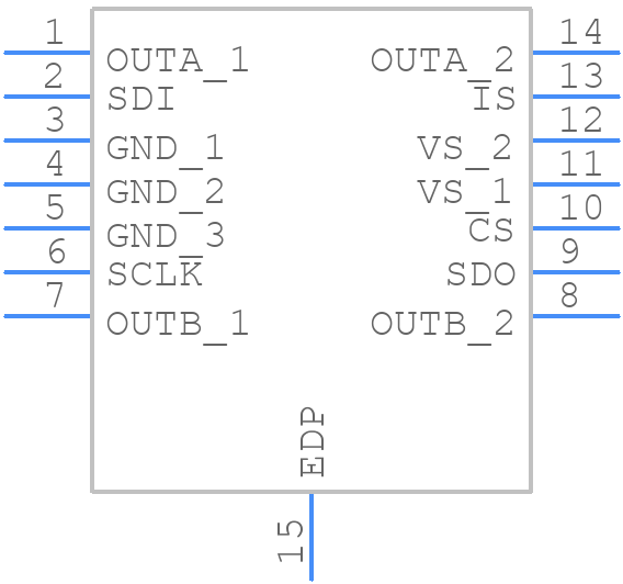 BTM9011EPXUMA1 - Infineon - PCB symbol