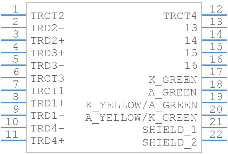 JT4-1222CHL - Yageo Group - PCB symbol