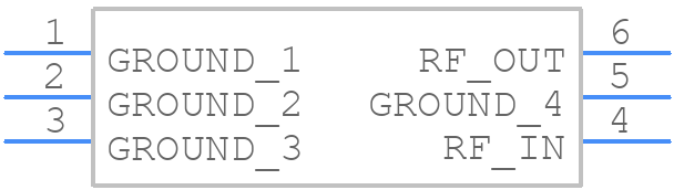 SYBP-1420+ - Mini-Circuits - PCB symbol