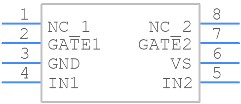 LTC1157CN8#PBF - Analog Devices - PCB symbol