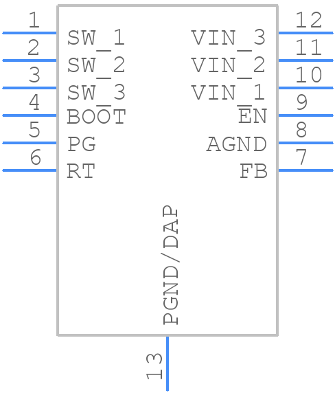 LMR51460SQDRRRQ1 - Texas Instruments - PCB symbol