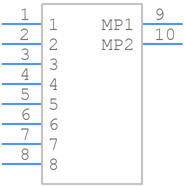 2483180-8 - TE Connectivity - PCB symbol