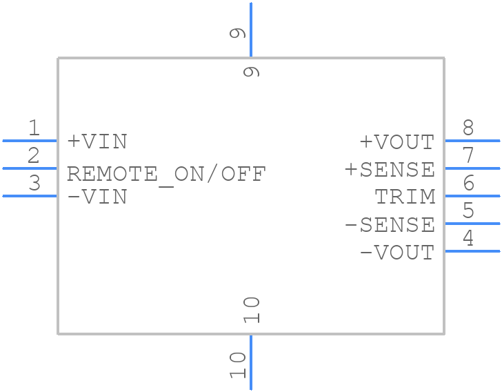 MRZI75-110S05-HS7 - Minmax - PCB symbol