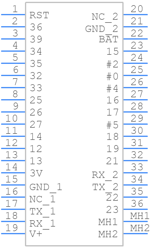 4172 - Adafruit - PCB symbol