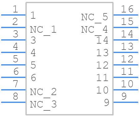 UC3610DWTR - Texas Instruments - PCB symbol