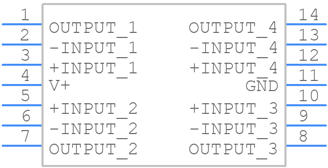 SA534N - NXP - PCB symbol