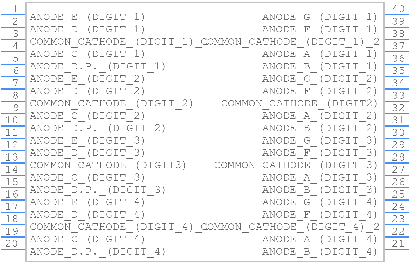 LTC-5337G - Lite-On - PCB symbol