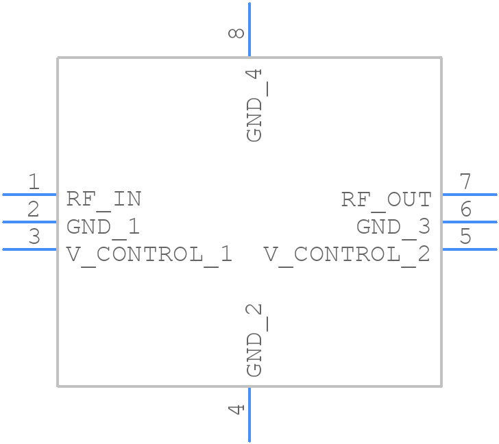 HVA-73+ - Mini-Circuits - PCB symbol