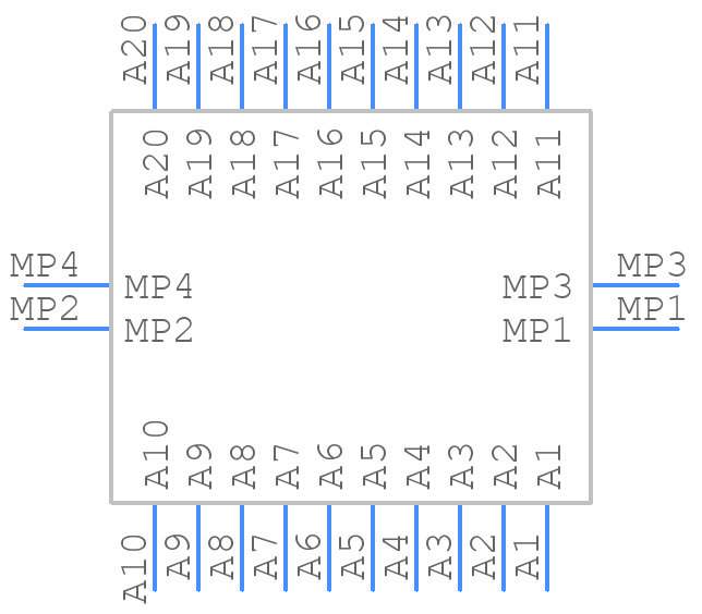 464687-E - TE Connectivity - PCB symbol