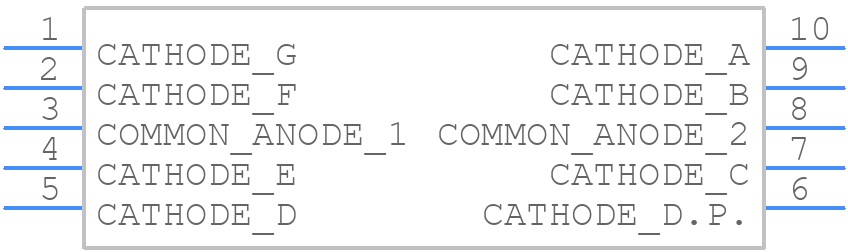 LTS-4801JS - Lite-On - PCB symbol