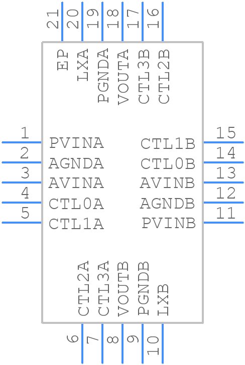 SC284ULTRT - SEMTECH - PCB symbol