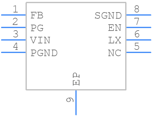 AP3441SHE-7B - Diodes Incorporated - PCB symbol