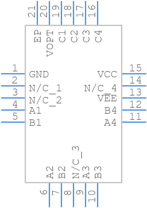 MADR-007690-DR0002 - TE Connectivity - PCB symbol