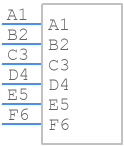 306-006-521-102 - EDAC - PCB symbol