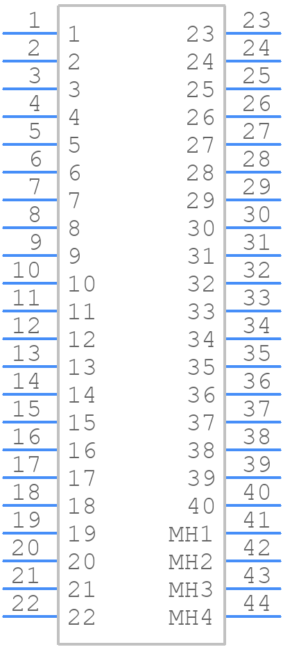 2385863-1 - TE Connectivity - PCB symbol