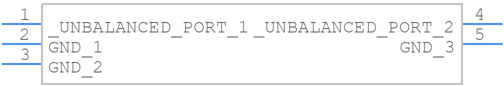 SAFFB1G58KA0F0A - Murata Electronics - PCB symbol