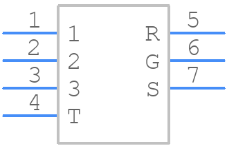 RCJ6FI-H-0 - Neutrik - PCB symbol