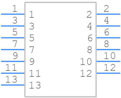 734-173/108-000 - Wago - PCB symbol