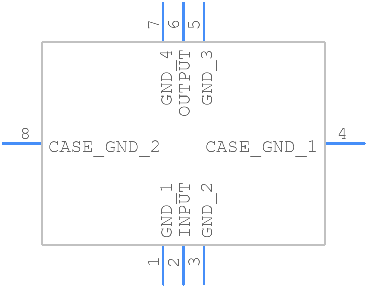 TA0576A - TAI-SAW Technology - PCB symbol