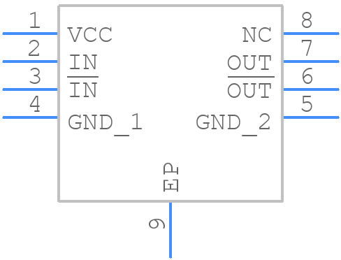 HMC437MS8GTR - Analog Devices - PCB symbol