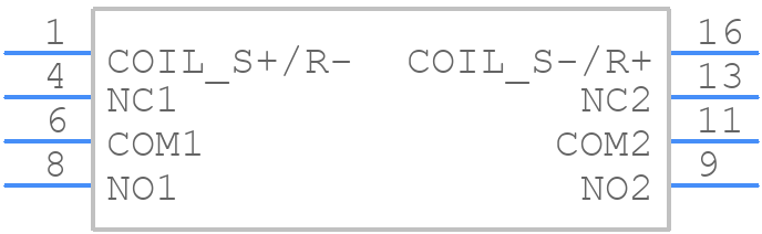 FTR-C2CA005G - FCL Components - PCB symbol
