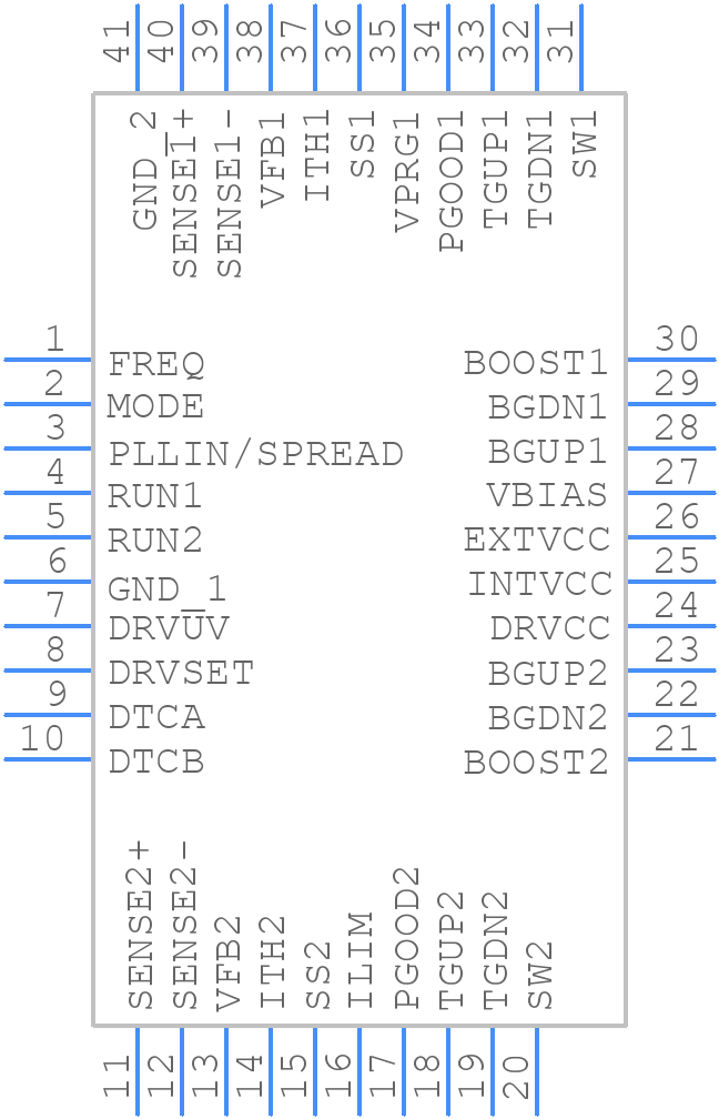 LTC7892AUJM#PBF - Analog Devices - PCB symbol