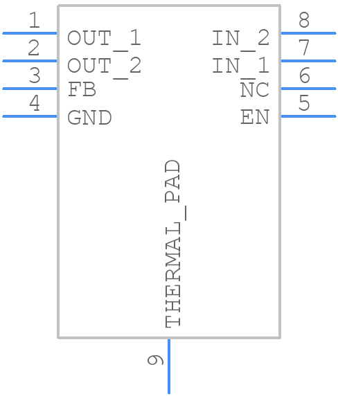 NCV8177AMTW180TCG - onsemi - PCB symbol