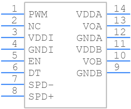 SI82F99ABE-IS3 - Skyworks - PCB symbol