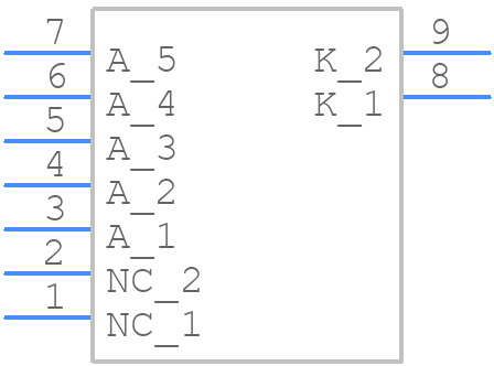 STPST80H100-Y - STMicroelectronics - PCB symbol