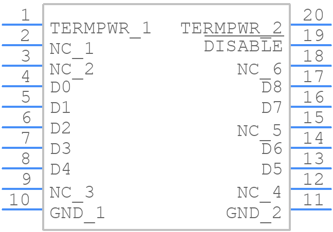 TL2218-285PW - Texas Instruments - PCB symbol