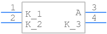 SCS205KNHRTRL - ROHM Semiconductor - PCB symbol