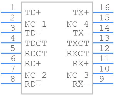 LP1107NL - LINK-PP - PCB symbol