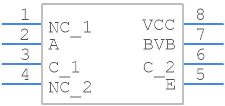 SFH6315T - Vishay - PCB symbol