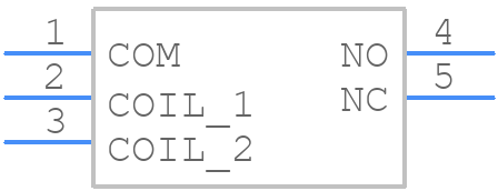 HAT901CSDC12-1 (RELAY) - HASCO - PCB symbol