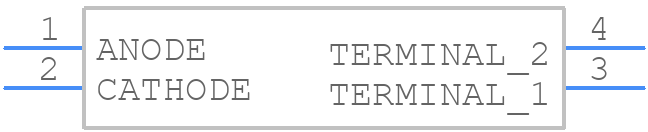 TLP525GF - Toshiba - PCB symbol