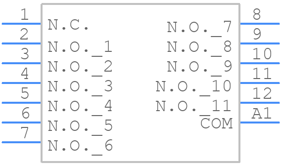 A11214RNCBK - LITTELFUSE - PCB symbol