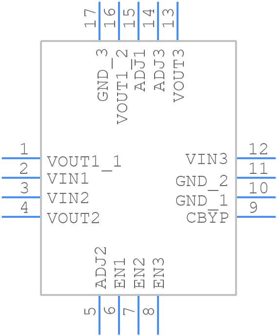 MIC2215-AAAYML-TR - Microchip - PCB symbol